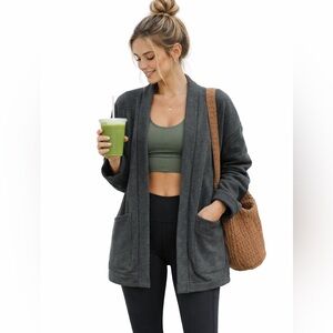 🇨🇦 Paper Label Minimalist Lightweight Jacket Soft Padded, Size S